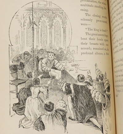 Twain, Mark - The Prince and the Pauper ... First Edition (first issue). frontis., num. engraved illus., facsimile leaf; original pictorial and gilt lettered cloth (rebacked with spine laid-down), patterned e/ps. Chatto